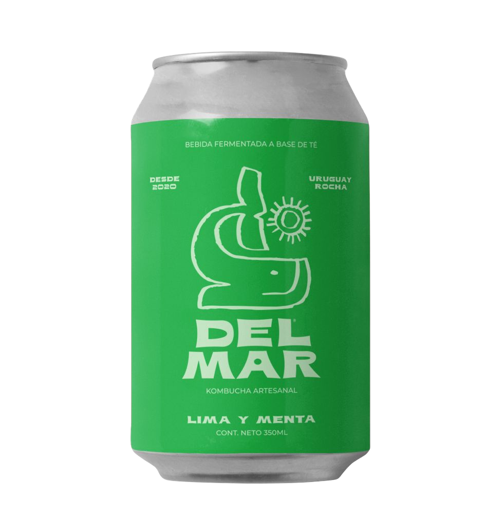 Pack Kombucha Lima y Menta Lata 350ml