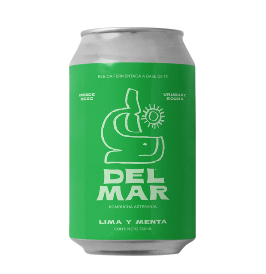 Pack Kombucha Lima y Menta Lata 350ml