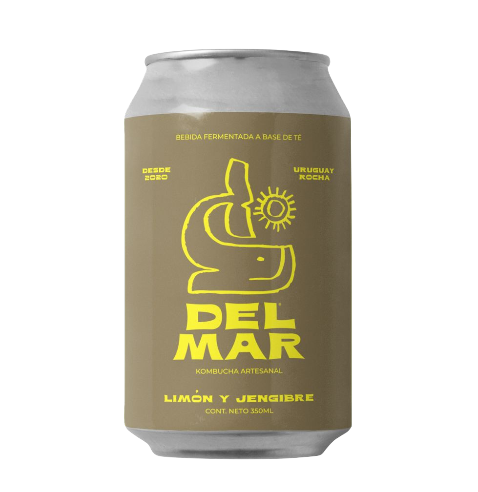 Pack Kombucha Limón y Jengibre Lata 350ml